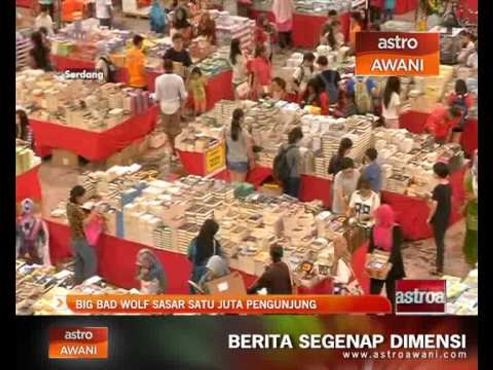 Big Bad Wolf sasar satu juta pengunjung