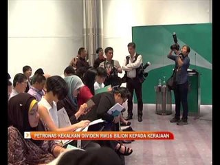 Petronas kekalkan dividen RM16 bilion kepada kerajaan
