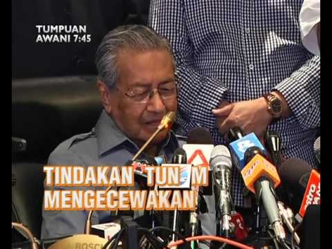 AWANI 7:45 malam ini: Tindakan Tun M mengecewakan juga Titah Sultan Nazrin