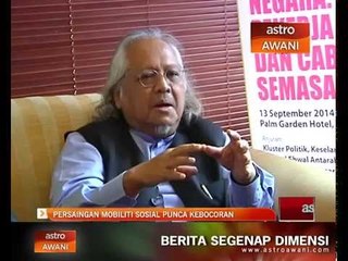 Persaingan mobiliti sosial punca kebocoran