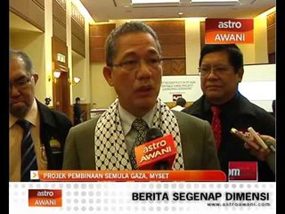 Projek pembinaan semula Gaza, MySET