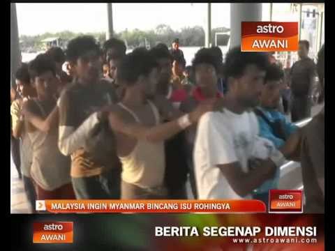 Malaysia ingin Myanmar bincang isu Rohingya