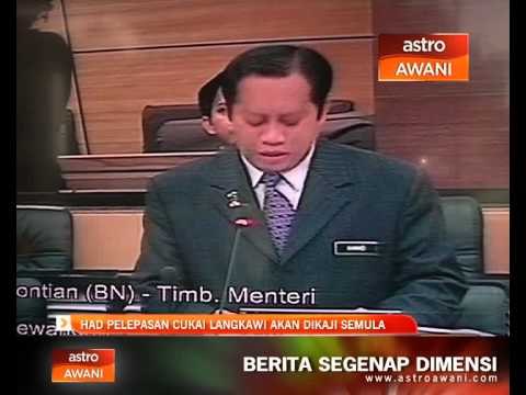 Had pelepasan cukai Langkawi akan dikaji semula