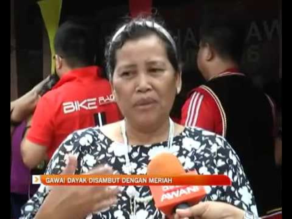 Gawai Dayak disambut dengan meriah