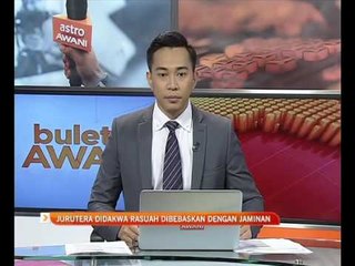 Jurutera berdepan dakwaan rasuah dibebaskan dengan jaminan