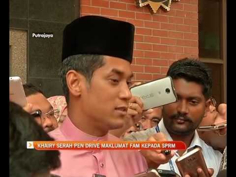 Khairy serah pendrive maklumat FAM kepada SPRM