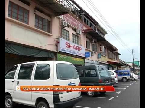 PAS umum calon pilihan raya Sarawak, malam ini