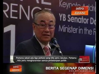 Cadangan undang-undang mengawal perbelanjaan politik