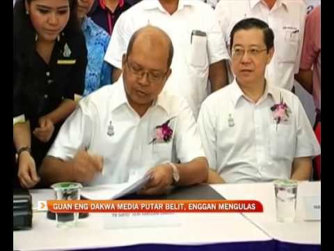 Guan Eng dakwa media putar belit kenyataan, enggan mengulas