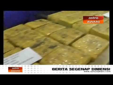 Rampas syabu RM 4.2 juta dalam beg pakaian