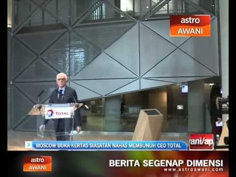 Moscow buka kertas siasatan nahas CEO TOTAL