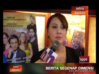 Cabaran Fathia Latiff melontarkan dialog