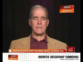 Sokongan moral buat keluarga nahas Germanwings