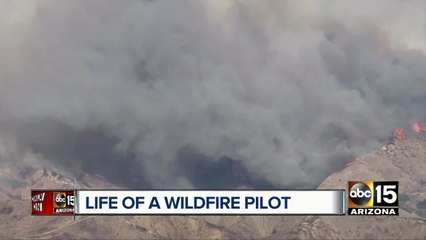 An inside look at the life of wildfire pilots in the Valley