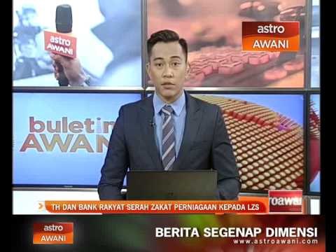 TH dan Bank Rakyat serah zakat perniagaan kepada LZS