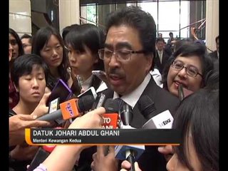 Johari Ghani enggan ulas siapa MO1