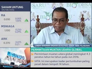 Lembah Makanan Organik Bersepadu Johor tarik pelaburan