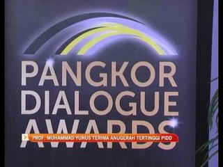 Profesor Muhammad Yunus terima Anugerah Tertinggi PIDD