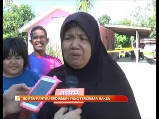 Bomba pantau kediaman yang tercemar raksa