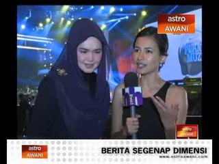 Datuk Siti abaikan komen kurang matang