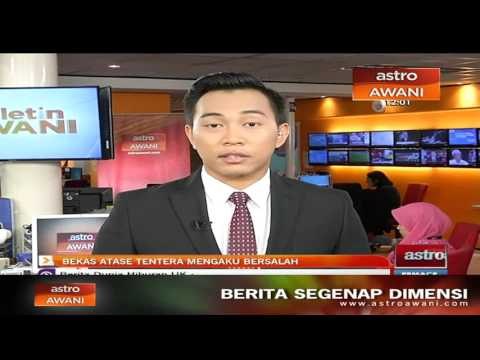 Bekas atase tentara mengaku bersalah