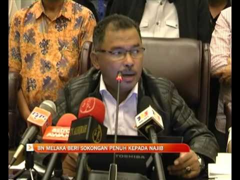 BN Melaka beri sokongan penuh kepada Najib Razak