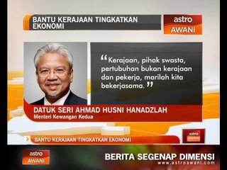 Bantu kerajaan tingkatkan ekonomi
