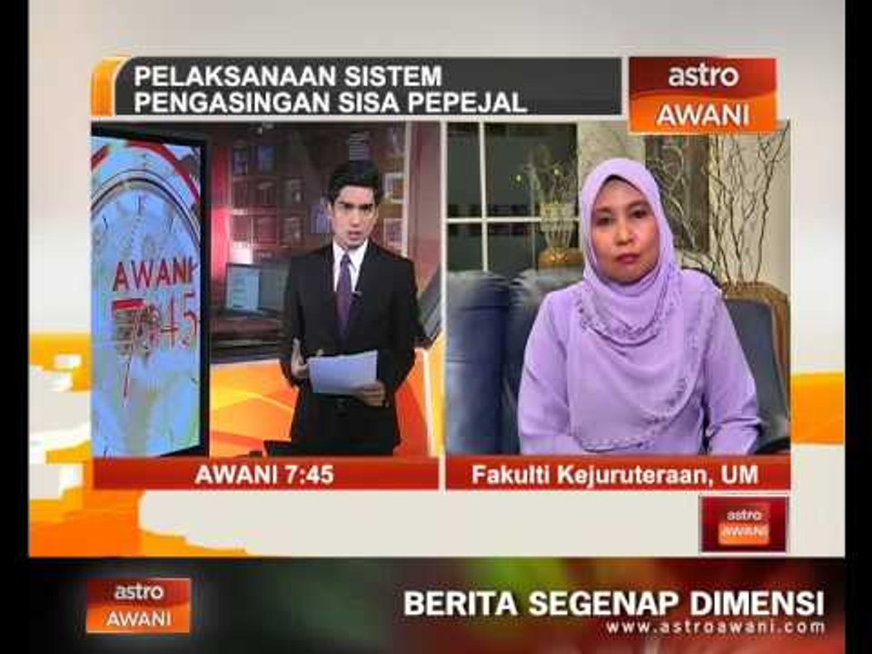 Pelaksanaan sistem pengasingan sisa pepejal