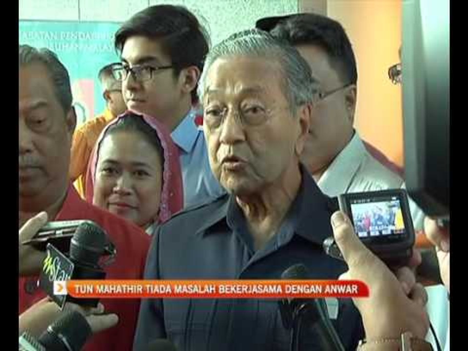 Tun Mahathir tiada masalah bekerjasama dengan Anwar Ibrahim
