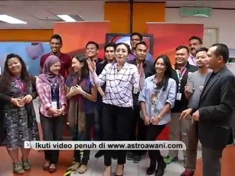 Amelina dendang lagu khas buat warga Astro Awani