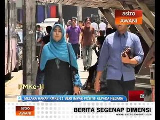 Melaka harap RMKE-11 beri impak positif kepada negara