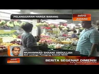 Pelanggaran harga barang