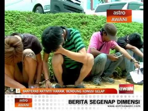 Banteras aktiviti haram, bendung kongsi gelap