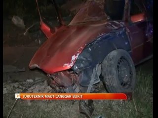 Juruteknik maut langgar bukit