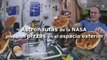 Astronautas de la NASA preparan pizzas en el espacio exterior