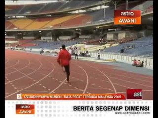 Скачать видео: Izzuddin Yahya muncul Raja Pecut Terbuka Malaysia 2015