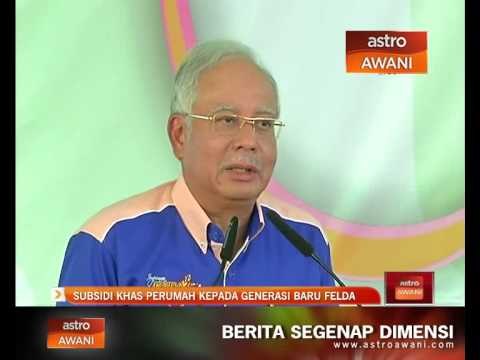 Subsidi khas perumah kepada generasi baru Felda