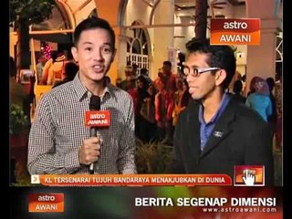 KL tersenarai tujuh bandaraya menajubkan di dunia