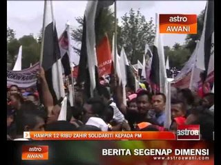 Hampir 12 ribu zahir solidariti kepada Najib