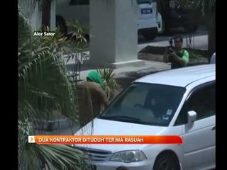 Dua kontraktor dituduh terima rasuah