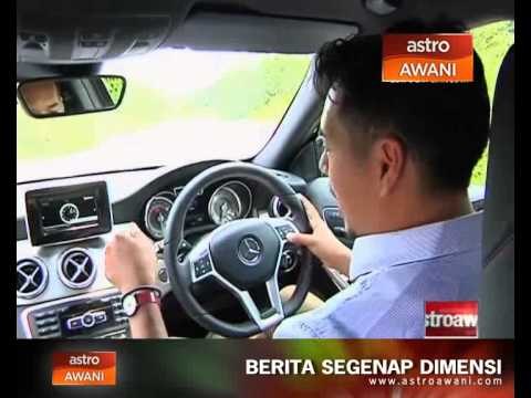 More hatchback than crossover. The Mercedes Benz GLA 250