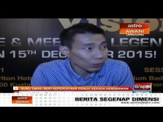 Buru emas : Beri kepercayaan penuh kepada Hendrawan