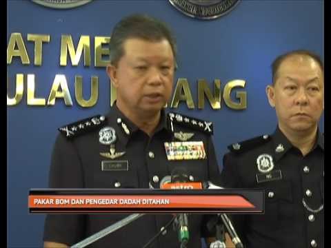 Pakar bom dan pengedar dadah ditahan