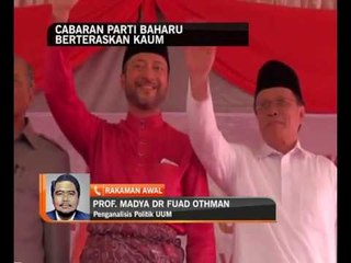 Cabaran parti baharu berteraskan kaum