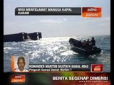 Kapal karam: Misi menyelamat mangsa kapal karam
