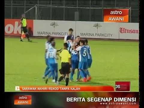 Saingan Liga Super: Sarawak akhiri rekod tanpa kalah