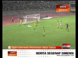 Download Video: Kedah terus kekal di kedudukan tangga teratas