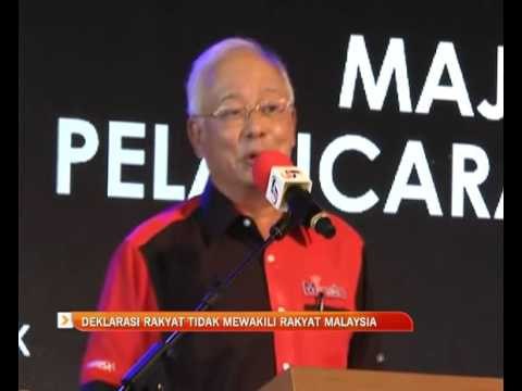 Deklarasi Rakyat tidak mewakili rakyat Malaysia