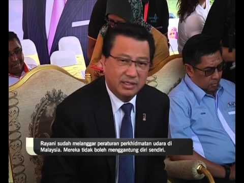 DCA hantar surat gantung operasi kepada Rayani Air