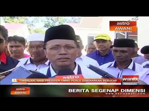 Timbalan, Naib Presiden UMNO perlu dibenarkan berucap